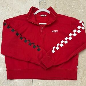 🏁Vans 🏁 cropped sweater 💕 Sz:M